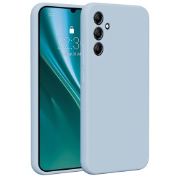Nakładka Etteri Silicone Case do Samsung Galaxy A34 5G jasnoniebieska