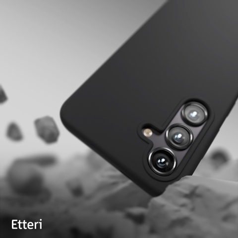 Nakładka Etteri Silicone Case do Samsung Galaxy A56 5G czarna