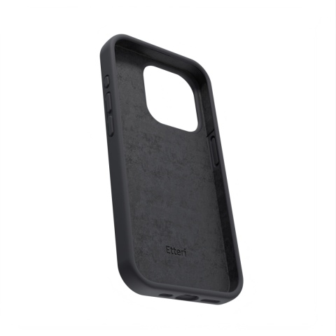 Nakładka Etteri Silicone Case do Samsung Galaxy S22 Ultra czarna