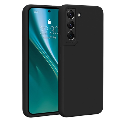 Nakładka Etteri Silicone Case do Samsung Galaxy S22 czarna