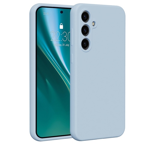 Nakładka Etteri Silicone Case do Samsung Galaxy S23 FE jasnoniebieska