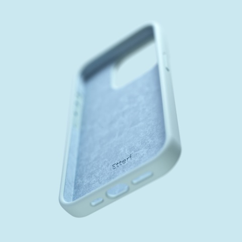 Nakładka Etteri Silicone Case do Samsung Galaxy S23 jasnoniebieska