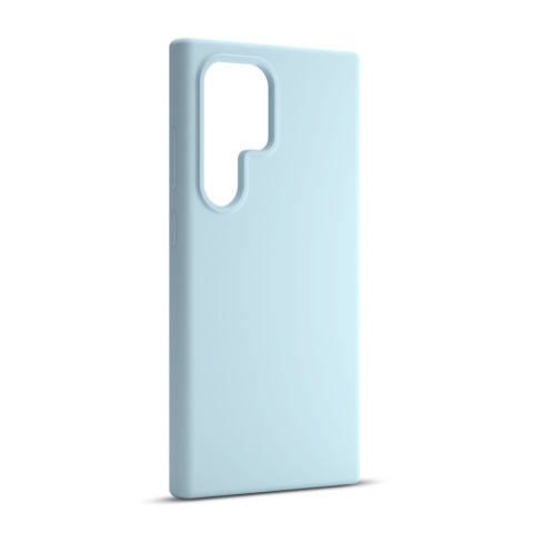 Nakładka Etteri Silicone Case do Samsung Galaxy S24 Ultra jasnoniebieska