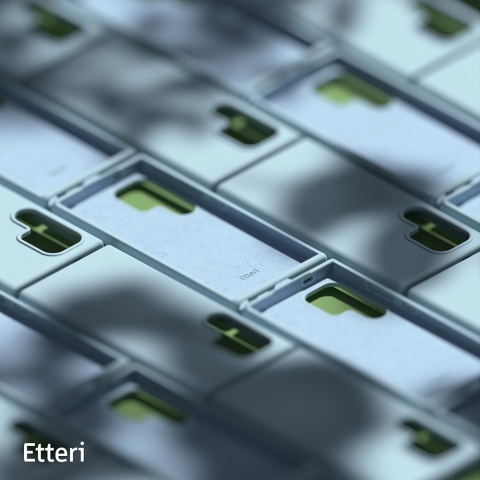 Nakładka Etteri Silicone Case do Samsung Galaxy S24 Ultra jasnoniebieska