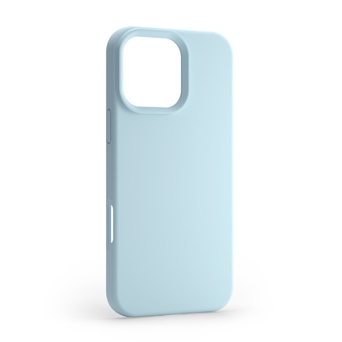 Nakładka Etteri Silicone Case do iPhone 16 Pro 6,3" jasnoniebieska