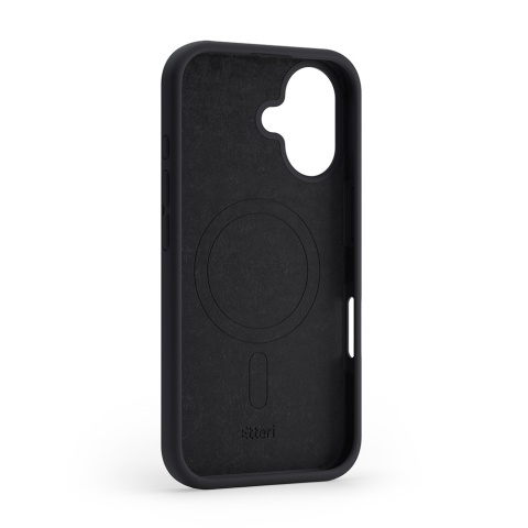 Nakładka Etteri Silicone Mag case do iPhone 17 Pro Max czarna