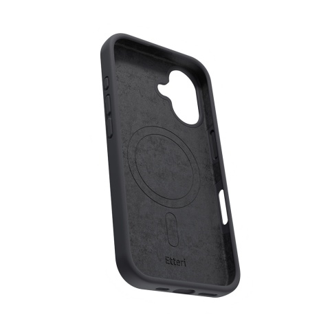 Nakładka Etteri Silicone Mag case do iPhone 17 Pro czarna