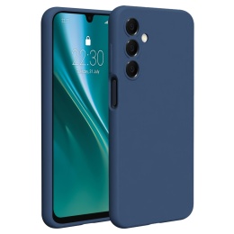 Nakładka Etteri Silicone Case do Samsung Galaxy A16 4G / A16 5G ciemnoniebieska