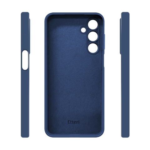 Nakładka Etteri Silicone Case do Samsung Galaxy A16 4G / A16 5G ciemnoniebieska