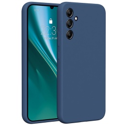 Nakładka Etteri Silicone Case do Samsung Galaxy A34 5G ciemnoniebieska
