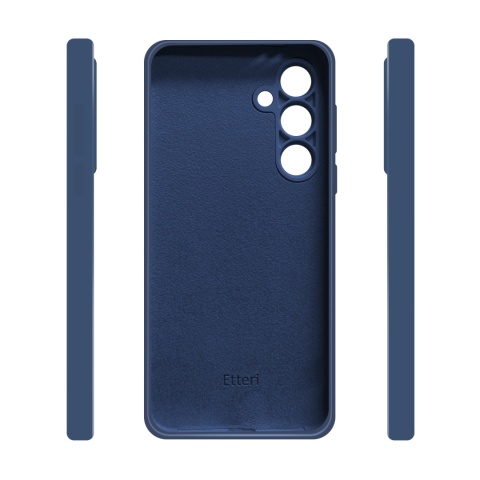 Nakładka Etteri Silicone Case do Samsung Galaxy A56 5G ciemnoniebieska