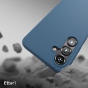 Nakładka Etteri Silicone Case do Samsung Galaxy A56 5G ciemnoniebieska