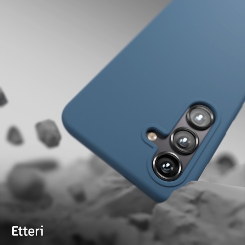 Nakładka Etteri Silicone Case do Samsung Galaxy A56 5G ciemnoniebieska