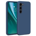 Nakładka Etteri Silicone Case do Samsung Galaxy S23 ciemnoniebieska