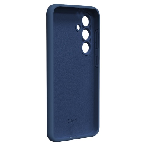 Nakładka Etteri Silicone Case do Samsung Galaxy S24 FE ciemnoniebieska