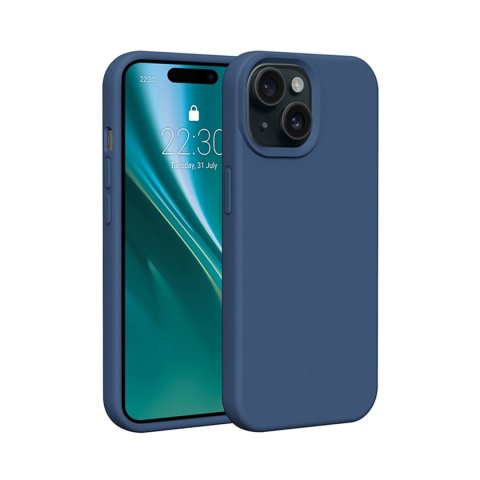 Nakładka Etteri Silicone Case do iPhone 11 ciemnoniebieska