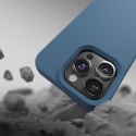 Nakładka Etteri Silicone Case do iPhone 15 Pro 6,1" ciemnoniebieska