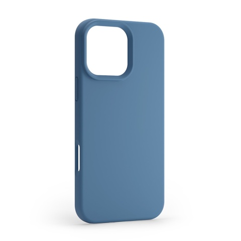 Nakładka Etteri Silicone Case do iPhone 16 Pro 6,3" ciemnoniebieska