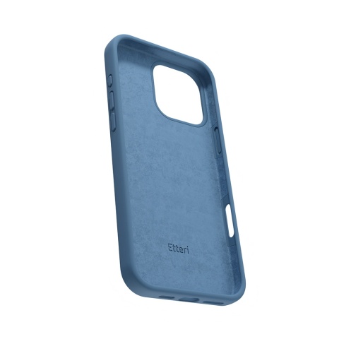Nakładka Etteri Silicone Case do iPhone 16 Pro 6,3" ciemnoniebieska