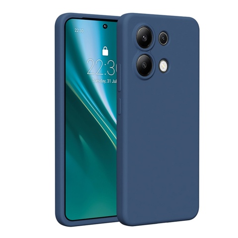 Nakładka Etteri Silicone Case do Xiaomi Redmi Note 13 4G ciemnoniebieska