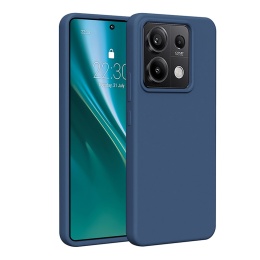 Nakładka Etteri Silicone Case do Xiaomi Redmi Note 13 Pro 5G ciemnoniebieska