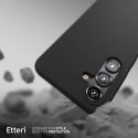 Nakładka Etteri Silicone Mag do Samsung Galaxy S25 Plus czarna