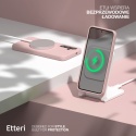 Nakładka Etteri Silicone Mag do Samsung Galaxy S25 jasnoróżowa