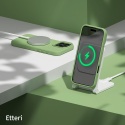 Nakładka Etteri Silicone Mag do iPhone 16 Pro 6,3" jasnozielona