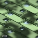 Nakładka Etteri Silicone Mag do iPhone 16 Pro 6,3" jasnozielona