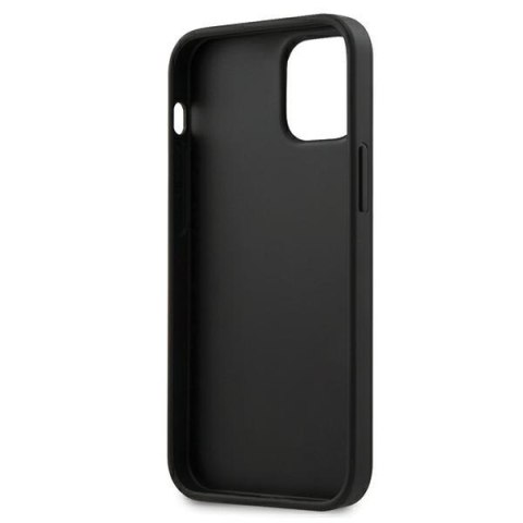 Etui BMW BMHCP12SCABBK iPhone 12 mini 5,4" czarny/black hardcase M Collection PU Carbon