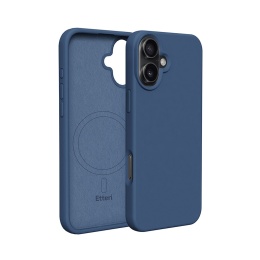 Nakładka Etteri Silicone Mag case do iPhone 17 Pro ciemnoniebieska