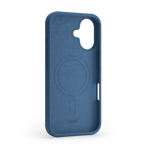 Nakładka Etteri Silicone Mag case do iPhone 17 Pro ciemnoniebieska