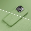 Nakładka Etteri Silicone Mag do iPhone 13 6,1" jasnozielona