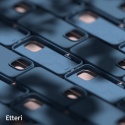 Nakładka Etteri Silicone Mag do iPhone 16 Pro Max 6,9" ciemnoniebieska