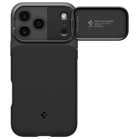 Etui Spigen Optik Armor Mag MagSafe do iPhone 17 Pro czarny