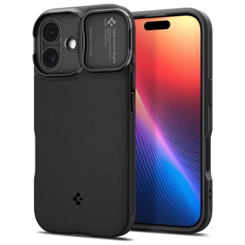 Etui Spigen Optik Armor Mag MagSafe do iPhone 17 czarny