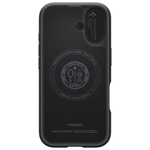 Etui Spigen Optik Armor Mag MagSafe do iPhone 17 czarny