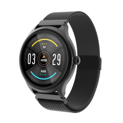Forever smartwatch ForeVive 3 SB-340 czarny z głośnikiem bluetooth 3W