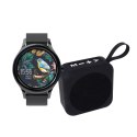 Forever smartwatch ForeVive 3 SB-340 czarny z głośnikiem bluetooth 3W