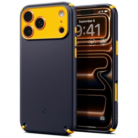 Etui Spigen Nano Pop Hybrid Mag MagSafe do iPhone 17 Pro granatowy