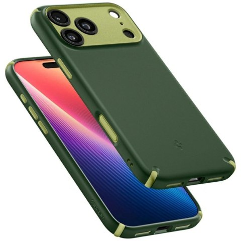 Etui Spigen Nano Pop Hybrid Mag MagSafe do iPhone 17 Pro zielony