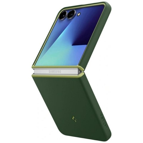Etui Spigen Nano Pop Mag MagSafe do Samsung Galaxy Z Flip7 zielony