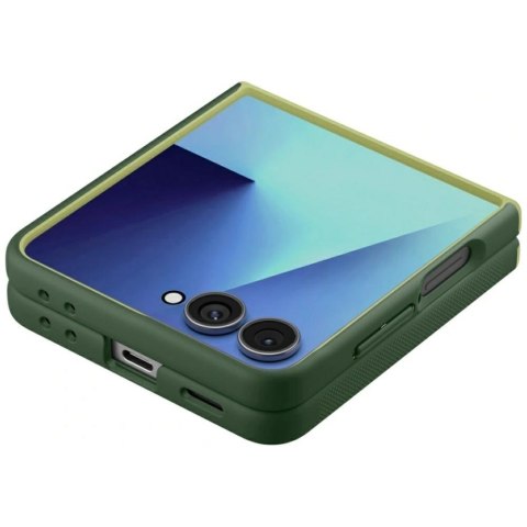 Etui Spigen Nano Pop Mag MagSafe do Samsung Galaxy Z Flip7 zielony