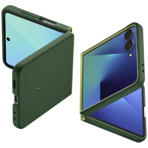 Etui Spigen Nano Pop Mag MagSafe do Samsung Galaxy Z Flip7 zielony