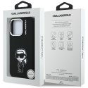 Etui Karl Lagerfeld Silicone Karl Sketch MagSafe do iPhone 16 Pro Max czarny