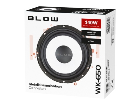 Głośnik BLOW WK650 4Ohm samochodowy niskotonowy