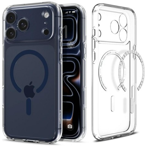 Etui Spigen Ultra Hybrid Mag MagSafe do iPhone 17 Pro granatowy