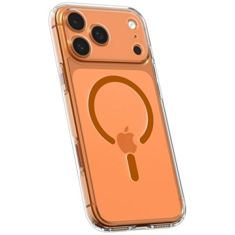Etui Spigen Ultra Hybrid Mag MagSafe do iPhone 17 Pro pomarańczowy