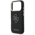 Etui Guess FW Resin Logo do iPhone 17 Pro Max czarny