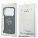 Etui Guess FW Resin Logo do iPhone 17 Pro czarny